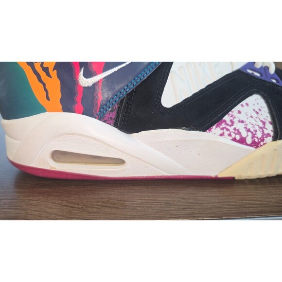 NIKE AIR TECH CHALLENGE HYBRID BLACK WHITE PINK PURPLE ANDRE AGASSI MENS 12 main image 11
